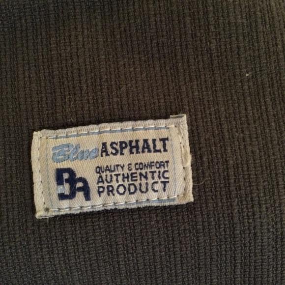 Blue Asphalt quality and comfort Dark Charcoal Grey Cargo Denim Jeans - Picture 10 of 16